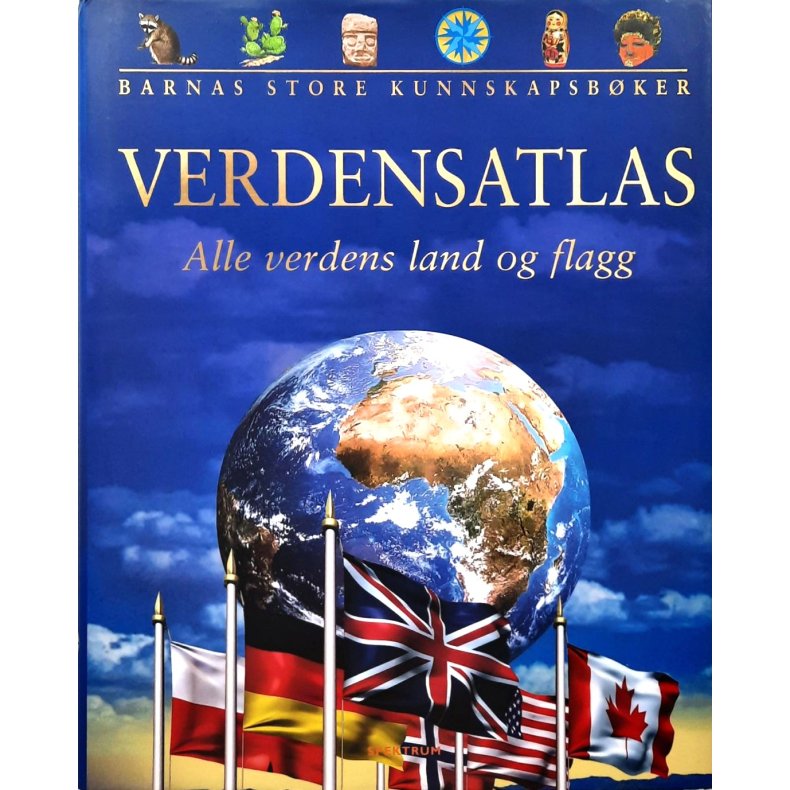 Verdensatlas - Alle verdens land og flagg
