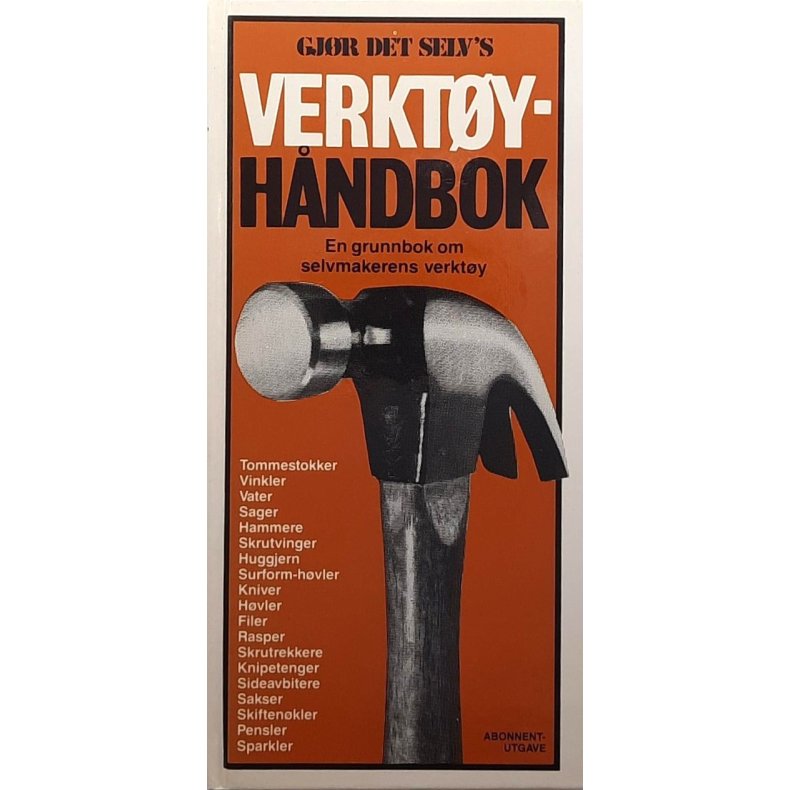 Verktyhndbok - En grunnbok om selvmakerens verkty