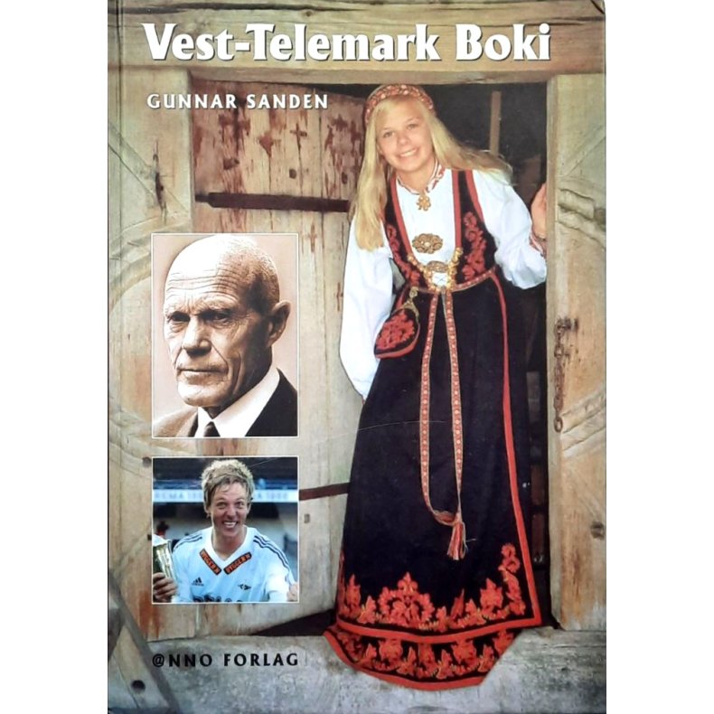 Vest-Telemark Boki - Gunnar Sanden - Bruktbok - Innbundet