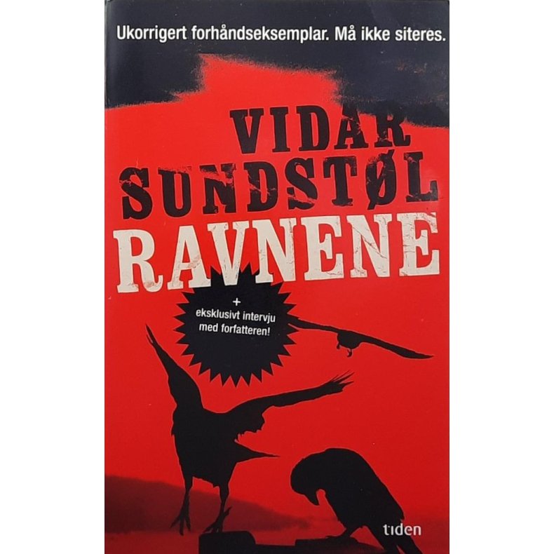 Vidar Sundstl - Ravnene (Heftet)