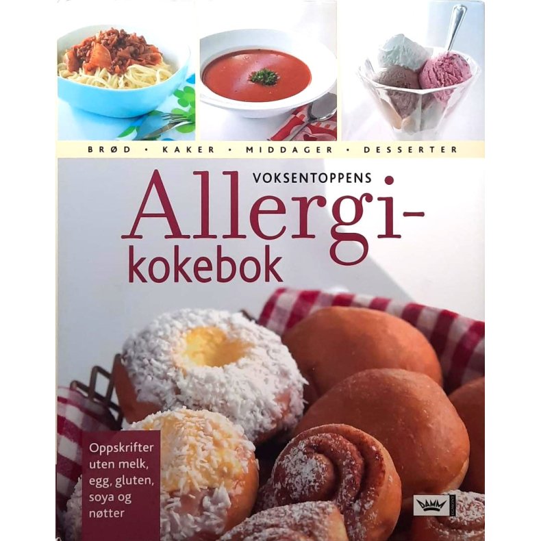 Voksentoppens allergi-kokebok