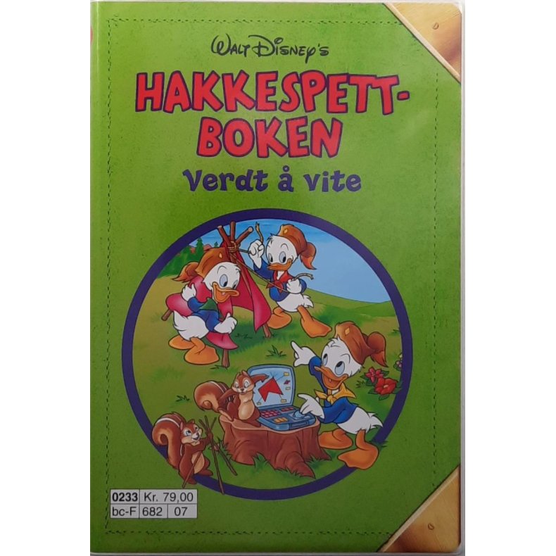 Walt Disney - Hakkespettboken - Verdt � vite