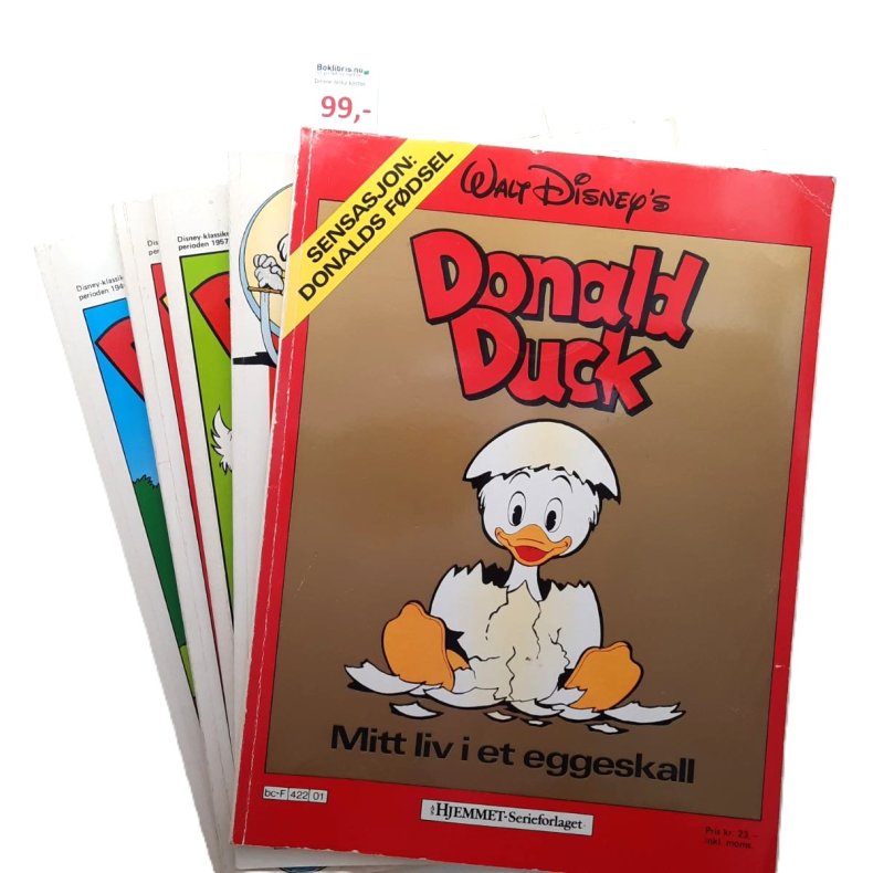Walt Disney - Samlepakke Donald Duck - (Heftet)
