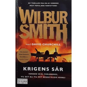 Wilbur Smith med David Churchill - Krigens sr (Heftet)