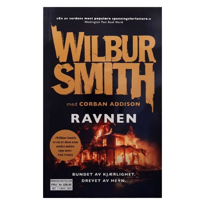 Wilbur Smith og Corban Addison - Ravnen (Heftet)
