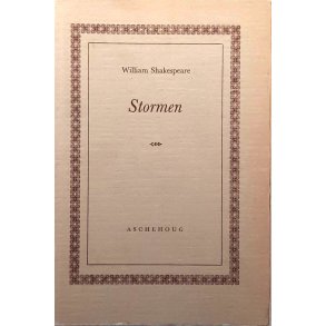William Shakespeare - Stormen - Heftet