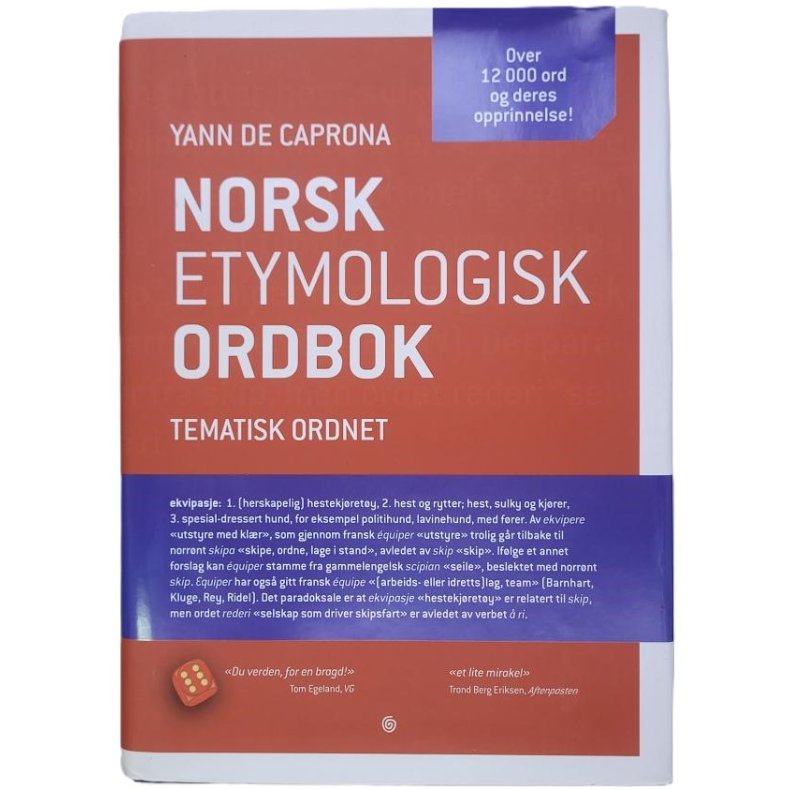 Yann De Caprona - Norsk Etymologisk ordbok Tematisk ordnet (I)