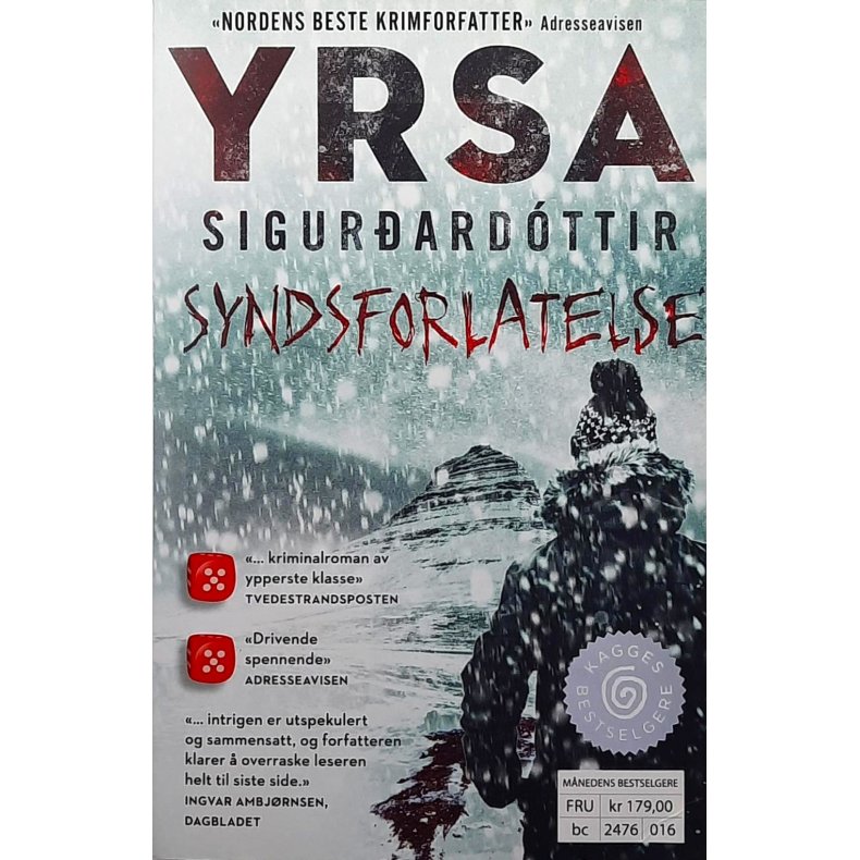 Yrsa Sigur�ard�ttir - Syndsforlatelse - Heftet