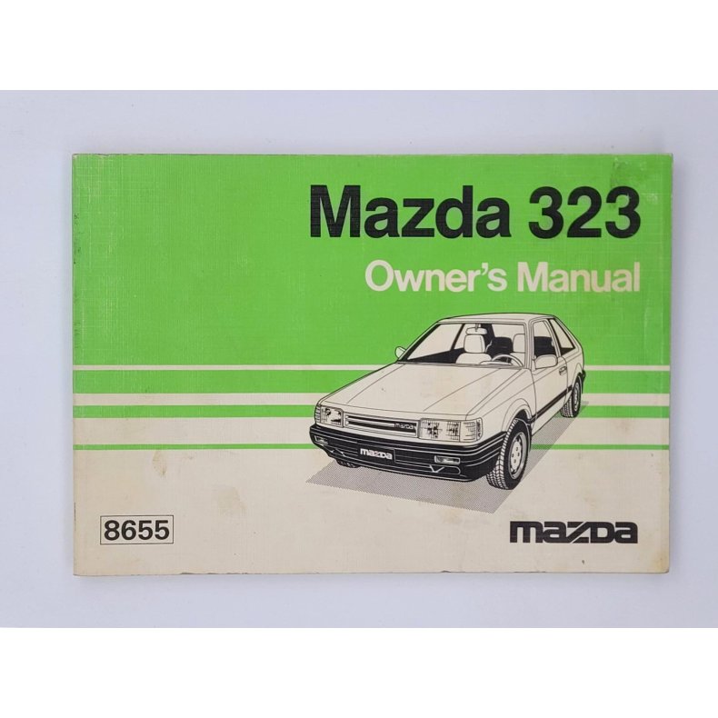 Mazda 323 Owner's Manual (8655)