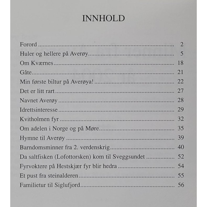 Minner fra Averya - r 2004 (Heftet)