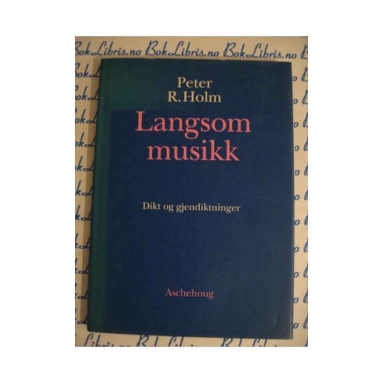 Peter R. Holm - Langsom musikk