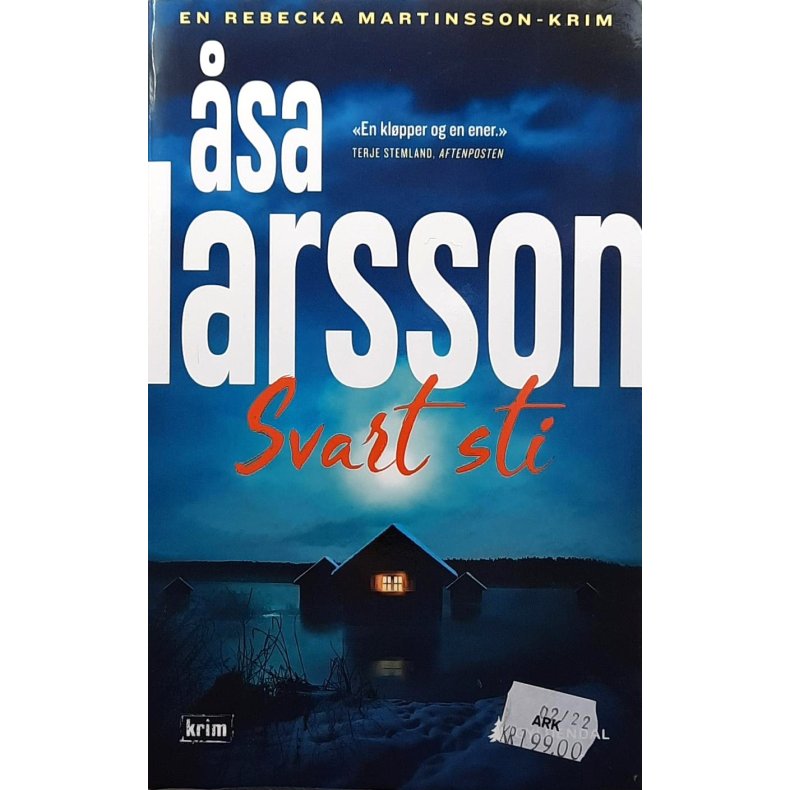 sa Larsson - Svart sti (Heftet)