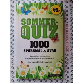 Sommerquiz 2020 - 1000 sprsml & svar
