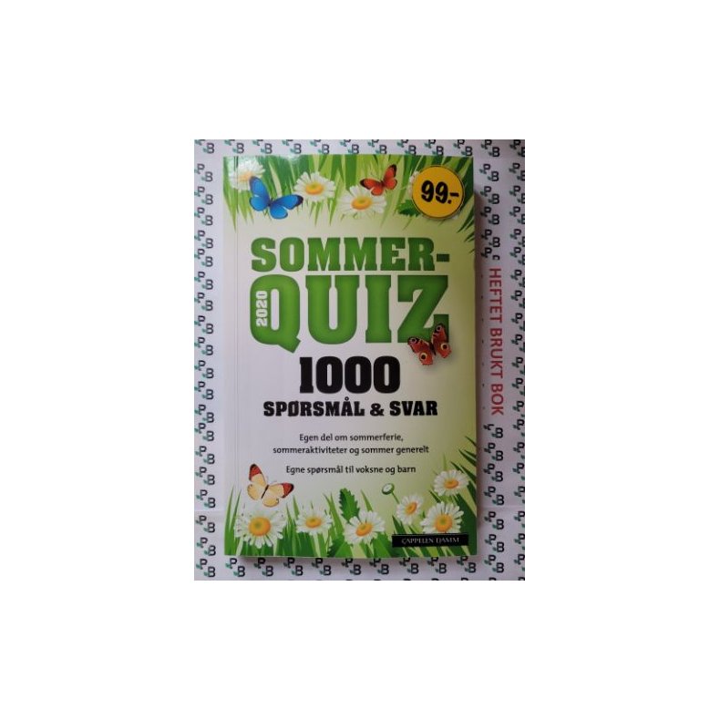 Sommerquiz 2020 - 1000 sprsml &amp; svar